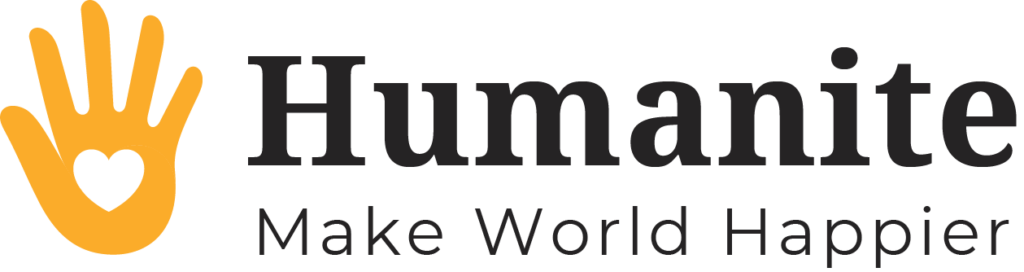 Logo displaying 'Humanity Make World'.